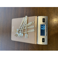 VINTAGE 88 PIECE S. KIRK & SON "REPOUSSE" STERLING Silverware Set