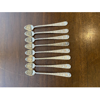 VINTAGE 88 PIECE S. KIRK & SON "REPOUSSE" STERLING Silverware Set