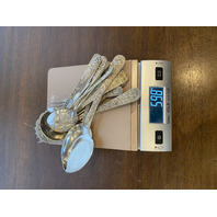 VINTAGE 88 PIECE S. KIRK & SON "REPOUSSE" STERLING Silverware Set