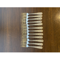 VINTAGE 88 PIECE S. KIRK & SON "REPOUSSE" STERLING Silverware Set