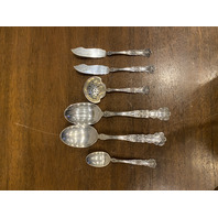 VINTAGE 79 PIECE GORHAM "BUTTERCUP" STERLING Silverware Set