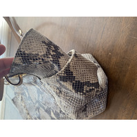 MICHAEL KORS Snake-Skin EmbossedPurse/Tote Bag 15"L