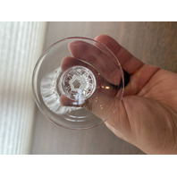 SET(9) VTG Cristal D'Arques-Durand Longchamp Crystal Glasses 6.5"H FRANCE