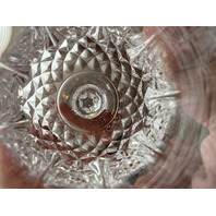 SET(9) VTG Cristal D'Arques-Durand Longchamp Crystal Glasses 6.5"H FRANCE