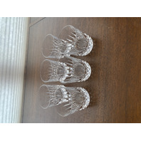 SET(6) Cristal D'Arques-Durand TUILLERIES VILLANDRY Old Fashioned Glasses 3.5"H