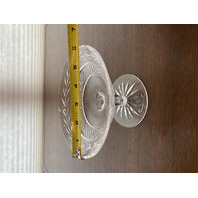 VTG Waterford Crystal GLANDORE Compote Candy Dish 4"H SIGNED