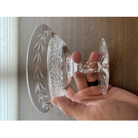 VTG Waterford Crystal GLANDORE Compote Candy Dish 4"H SIGNED