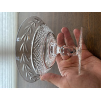 VTG Waterford Crystal GLANDORE Compote Candy Dish 4"H SIGNED