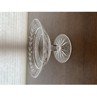 VTG Waterford Crystal GLANDORE Compote Candy Dish 4"H SIGNED