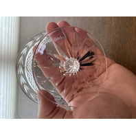 VTG Waterford Crystal GLANDORE Compote Candy Dish 4"H SIGNED