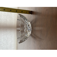 VTG BACCARAT Crystal Corail Pattern Lobed Melon Bowl SIGNED 5.75"W FRANCE