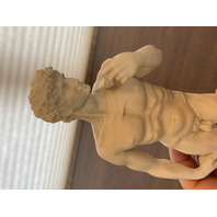R. LEONI Michelangelo's "DAVID" Replica Resin Sculpture DEP ROMA 10.25"H ITALY