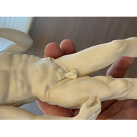 R. LEONI Michelangelo's "DAVID" Replica Resin Sculpture DEP ROMA 10.25"H ITALY