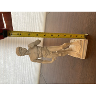 R. LEONI Michelangelo's "DAVID" Replica Resin Sculpture DEP ROMA 10.25"H ITALY