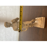 R. LEONI Michelangelo's "DAVID" Replica Resin Sculpture DEP ROMA 10.25"H ITALY