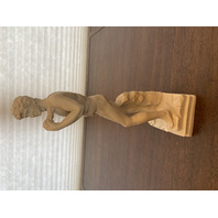 R. LEONI Michelangelo's "DAVID" Replica Resin Sculpture DEP ROMA 10.25"H ITALY