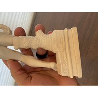 R. LEONI Michelangelo's "DAVID" Replica Resin Sculpture DEP ROMA 10.25"H ITALY