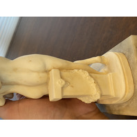 THREE GRACES Replica Resin/Alabaster Sculpture W/Marble Base 8"H