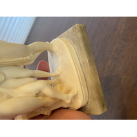 THREE GRACES Replica Resin/Alabaster Sculpture W/Marble Base 8"H