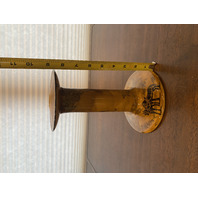 RARE Large ROYAL DOULTON AUTUMN Horse Themed Porcelain Candlestick 8.5"H HTF