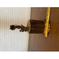 VTG Brass Blow Torch W/Wooden Handle 10"H