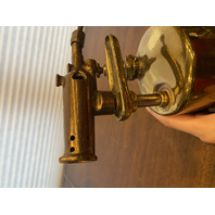 VTG Brass Blow Torch W/Wooden Handle 10"H