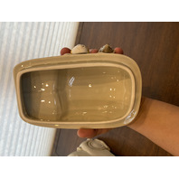 VTG Fitz & Floyd Porcelain AUTO Cookie Jar 10.5"L