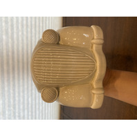 VTG Fitz & Floyd Porcelain AUTO Cookie Jar 10.5"L