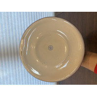 LARGE ANTIQUE Purple & Gold Floral Painted Porcelain Lidded Biscuit Jar 12.75"H