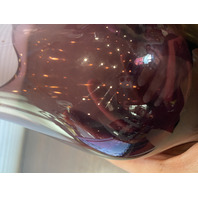 VTG MCM VIKING GLASS Amethyst Swung Vase Pitcher W/Handle 14.25"H