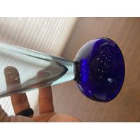 VTG Multicolored Murano Art Glass Decanter W/Stopper 13.25"H ITALY