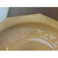 VTG UV REACTIVE MODEL-B Tall LINCOLN DRAPE Alacite Oil Lamp 8.5"H 10.25"H