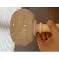 VTG UV REACTIVE MODEL-B Tall LINCOLN DRAPE Alacite Oil Lamp 8.5"H 10.25"H