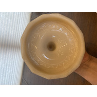 VTG UV REACTIVE MODEL-B Tall LINCOLN DRAPE Alacite Oil Lamp 8.5"H 10.25"H