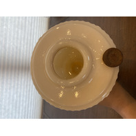 VTG UV REACTIVE MODEL-B Tall LINCOLN DRAPE Alacite Oil Lamp 8.5"H 10.25"H