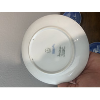 SET Of 5 VTG Royal Copenhagen Blue & White Collector Plates 7.25"W DENMARK