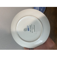 SET Of 5 VTG Royal Copenhagen Blue & White Collector Plates 7.25"W DENMARK