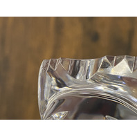 VTG WATERFORD Crystal Clear Sitting Frog/Toad Figurine SIGNED 4"L