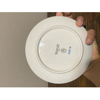 5 VTG Royal Copenhagen Blue & White Christmas Collector Plates 7.25"W DENMARK