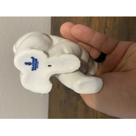 VTG LLADRO ATTENTIVE POLAR BEAR Glossy Porcelain Figurine #1207 W/BOX 4.75"L