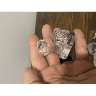 SET(3) MARQUIS By WATERFORD Crystal THE NATIVITY ANIMALS Figurines SIGNED W/BOX