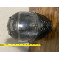 BILT Raptor Shadow ECER22-05 Model FF302 SIZE M, Black Motorcycle Helmet