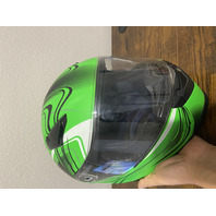 Typhoon He Shun TH129 SIZE XXL, Green Motorcycle Helmet
