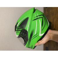 Typhoon He Shun TH129 SIZE XXL, Green Motorcycle Helmet