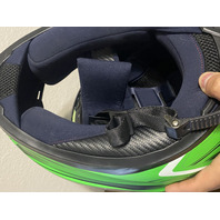 Typhoon He Shun TH129 SIZE XXL, Green Motorcycle Helmet