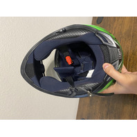 Typhoon He Shun TH129 SIZE XXL, Green Motorcycle Helmet