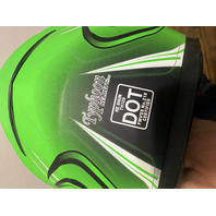 Typhoon He Shun TH129 SIZE XXL, Green Motorcycle Helmet