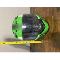 Typhoon He Shun TH129 SIZE XXL, Green Motorcycle Helmet