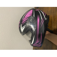Typhoon He Shun TH129 SIZE L, Pink Motorcycle Helmet