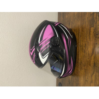 Typhoon He Shun TH129 SIZE L, Pink Motorcycle Helmet